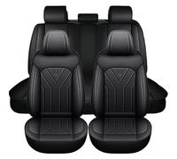 Chifeng Lot Complet de 5 Housses de Siège Auto en Imperméable pour Toyota Auris Avensis Camry Corolla Highlander Hilux Land Cruiser Prius RAV 4 Urban Cruiser Verso Yaris (Noir)