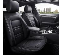 Chifeng Lot de 2 housses de siège avant en cuir synthétique pour Ford Edge Fiesta Fiesta VAN Focus C-max Grand C-max Ka K plus Kuga Mondeo Mustang Puma S-max Imperméable résistant à l'usure