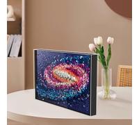 CHIFENMS Lego 31212 Galaxy Vitrine acrylique transparente résistant à la poussière, empilable, cadre photo pendentif (emballage uniquement)