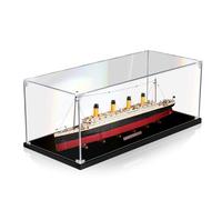 CHIFENMS Vitrine en acrylique transparent pour Lego 10294 Titanic - Boîte de rangement pour (uniquement étui) (2 mm)