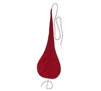 Chiffon Absorbant L'eau pour Nettoyage de Hautbois à Vent en Bois de Qualité Supérieure, Chiffon pour Hautbois, Chiffon de Nettoyage, pour le Tube de Saxophone Clarinette Flûte, Rouge, 67 X 23 cm