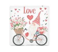 Chiffon adhésif pour appareil photo avec gnomes (46), carrés, magiques, autocollants, pour lentilles, anti-rayures, protecteur d'objectifs, sac de maquillage, 35,1 x 35,1 cm, multicolore, 17.7x17.7in,