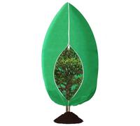 Chiffon anti-gel pour plantes d'extérieur, sac de protection contre le gel - Veste avec fermeture éclair et cordon de serrage pour temps froid pour terrasse, extérieur, arbre, fruitier, pelouse