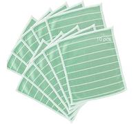 Chiffon Bambou Lunette, Microfibre Bambou pour Lunettes, ecran, visière, Bijoux, Montre - Nettoyage Lunettes de Vue Efficace - Chiffon Microfibre ecran - lingettes réutilisable (10)