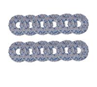 Chiffon De Nettoyage, Compatible Avec Ecovacs, Compatible Avec Deebot, X1 X2 Omni, T30 Pro Omni, T10 T20 Omni, T30s Combo Robot Aspirateur Accessoires Pièces.(12PCS)