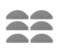 Chiffon De Nettoyage Compatible Avec Les Aspirateurs Robots Roborock Q7 M5, Q7 M5+, Q7 TF, Q7 TF+, Q7 L5, Q7 L5+, Q7T+ Et Q7B. Accessoires De Rechange(6PCS)