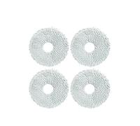 Chiffon De Nettoyage, Compatible Avec Les Aspirateurs Robots Xiaomi X20+ / X20 Plus, X10+ Et X10 Plus, Ainsi Qu'avec Les Modèles Dreame L10s Pro, L10s Ultra, S10 / S10 Pro Et L20 Ult.(4PCS)