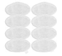 Chiffon De Nettoyage De Rechange For Balai Vapeur, Compatible Avec Polti SV440 SV400, 100 B, Tampon De Nettoyage For Aspirateur(8pcs)