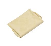 Chiffon de nettoyage de voiture en chamois naturel 70 x 40 cm pour lunettes, appareils photo, téléphones portables, montres, bijoux et miroirs