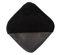 Chiffon de nettoyage en fibre pour tablette, ordinateur portable, tableau de bord, téléphone, écran de téléphone, double section, éponge noire pour nettoyage humide, côté gris pour enlever la