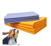 Chiffon de nettoyage en fibre végétale avec facilité - Serviette de cuisine multifonction en chamois | Serviette en chamois super absorbante pour sécher les fenêtres, les sols, la cuisine, les voyages