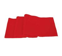 Chiffon de nettoyage en flanelle pour clé - Anti-poussière - Ne se décolore pas - 3 couleurs