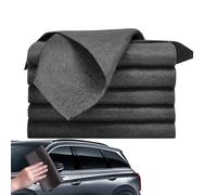 Chiffon de nettoyage en microfibre - Ensemble de chiffons de nettoyage pour vitres, torchons absorbants | Pack de 5 chiffons en microfibres de haute qualité pour un sans traces des vitres, m