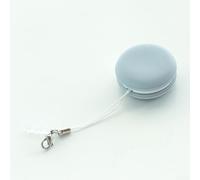 Chiffon de nettoyage en microfibre pour écrans de téléphone, lunettes et objectifs d'appareil photo - Outil de nettoyage réutilisable de la taille d'un porte-clés, 3,5 x 1,6 cm (bleu)