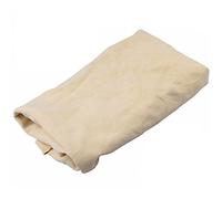 Chiffon de nettoyage en peau de chamois pour voiture - 40 × 30 cm - Peau de chamois naturelle pour séchage de voiture