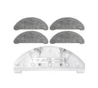 Chiffon De Nettoyage For Aspirateur, Compatible Avec Roidmi, Eve Plus, Support De Balai, Réservoir D'eau, Chiffons De Nettoyage, Pièces De Rechange, Installation Facile(1*Water Tank+4*mop cloth)