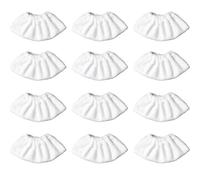 Chiffon De Nettoyage For Balai Vapeur, Compatible Avec Karcher, EasyFix, SC2, SC3, SC4, SC5, Pièces Détachées For Aspirateurs, Tampon De Nettoyage, Chiffons, Accessoires De Remplacement(12PCS)