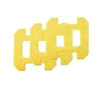 Chiffon De Nettoyage For Robot Nettoyeur De Vitres, Compatible Avec HOBOT, 2S 188 388, Accessoires De Remplacement For Robot Nettoyeur De Vitres(Yellow 3pcs)