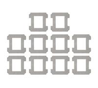 Chiffon De Nettoyage For Serpillière, Compatible Avec ECOVACS, Compatible Avec WINBOOT, W2/W2 OMNI/W1/W1 Pro, Remplacement For Robot Nettoyeur De Vitres Haute Absorption(10PCS)