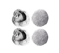 Chiffon De Nettoyage For Vitres, Compatible Avec Les Robots Laveurs De Sols Hobot 188, 198, 388, DBOT Et W120. Accessoires For Aspirateur Robot.(4pcs)