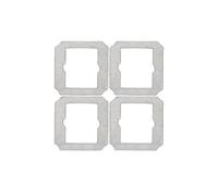 Chiffon De Nettoyage Lavable Et Réutilisable, Compatible Avec ECOVACS, For Winbot Mini, Robot De Nettoyage De Vitres, Utilisation De Remplacement(4pcs)