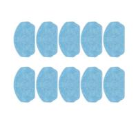 Chiffon de nettoyage lavable et réutilisable, compatible avec l'aspirateur robot Nedis WIFIVCB01, for usage sec et humide, for le nettoyage des sols(10 PACK)