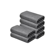 Chiffon de nettoyage magique épais en microfibre, serviette verre, réutilisable, lavable, non pelucheux, for la cuisine, le et voiture(Thickened 40x50cm,9PCS)
