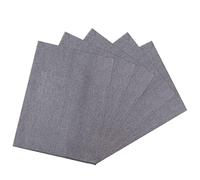 Chiffon de nettoyage magique épaissi, 5 chiffon de nettoyage en microfibre magique sans traces chiffon de nettoyage réutilisable en microfibre magique pour fenêtres, cuisines, verre, voiture 50x50cm