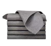 Chiffon De Nettoyage Non Pelucheux 5 Pièces Gris Foncé