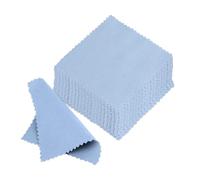 Chiffon De Nettoyage Pour Argent Sterling 50 Pièces De Lingettes | Chiffon de Polissage pour Argent Sterling pour Or Platine Laiton Montre Pièce de Monnaie Lunettes et Verres
