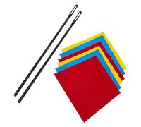 Chiffon de nettoyage pour flûte et écouvillon, chiffon de polissage pour bois