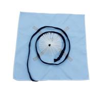 Chiffon de Nettoyage pour Saxophone Brosse Interne en Nylon | Absorption Élevée, Cordon Élastique D’un Côté, pour Soprano et Piccolo, Usage en Répétition