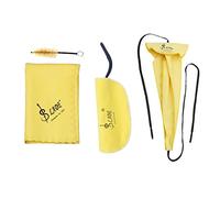 Chiffon de nettoyage pour saxophone soprano avec brosse pour embouchure alto ténor