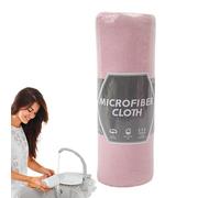 Chiffon de nettoyage réutilisable en microfibre - Serviette lavable douce et absorbante multi-usage | Enlèvement de la poussière et de la graisse pour comptoir de verre