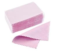 Chiffon de polissage pour l'argent Chiffon de polissage for nettoyage l'argent, lingette douce et propre for colliers, bagues, bijoux, outils, 50 pièces