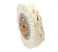 Chiffon de polissage résistant aux plumes avec noyau en fer pressé pour une finition uniforme pour métal, bois, plastique, acier inoxydable et bijoux (250 mm)