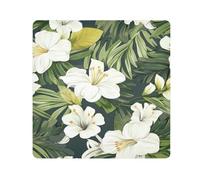 Chiffon de protection pour appareil photo, motif feuilles vertes, carrés magiques autocollants pour objectif, protection anti-rayures, sac de maquillage, 35,1 x 35,1 cm, Multicolore, 17.7x17.7in,