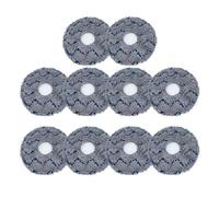 Chiffon De Rechange For Serpillière, Compatible Avec Les Aspirateurs Ecovacs T10 Turbo/Deebot X1 / OMNI / X1 Turbo, Pièces Et Accessoires Lavables(10pcs)