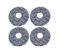 Chiffon De Rechange For Serpillière, Compatible Avec Les Aspirateurs Ecovacs T10 Turbo/Deebot X1 / OMNI / X1 Turbo, Pièces Et Accessoires Lavables(4pcs)