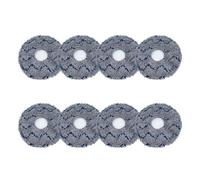 Chiffon De Rechange For Serpillière, Compatible Avec Les Aspirateurs Ecovacs T10 Turbo/Deebot X1 / OMNI / X1 Turbo, Pièces Et Accessoires Lavables(8pcs)