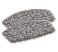 Chiffon de rechange Leifheit Cleantenso pour balai vapeur, en microfibre, gris