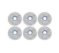 Chiffon de vadrouille, Compatible avec DREAME X60 Ultra, accessoires for aspirateur Robot des pièces de rechange(Mop Cloth 6pcs)