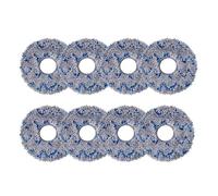Chiffon de vadrouille, Compatible avec Ecovacs Deebot T30S / T30S COMBO / T30 PRO OMNI / T10 OMNI / T20 OMNI / X1 OMNI / X1 TURBO / X2 OMNI, Robot aspirateur pièces(8 PCS)