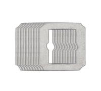 Chiffon de vadrouille, Compatible avec ECOVACS WINBOT Mini, accessoires for Robot de nettoyage de vitres des pièces de rechange(10 PCS)