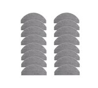 Chiffon de vadrouille, compatible avec Xiaomi ， S20 E12 E10 D106 E10C B112 3C Plus C103 3C Balayage amélioré ， Pièces de tampons de vadrouille lavables for aspirateur robot(16 pcs)