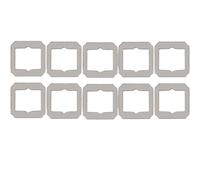 Chiffon De Vadrouille, Compatible For Ecovacs, Compatible For WINBOT, MINI Pièces De Nettoyeur De Vitres Automatisées Accessoires De Remplacement De Tissu De Tampon De Vadrouille(10pcs)