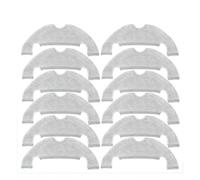 Chiffon de vadrouille, Compatible for Xiaomi, Robot aspirateur X10, Compatible for Dreame, Z10 Pro D10 Plus D10s Plus lingettes chiffons, pièces de rechange for aspirateur(12pcs)