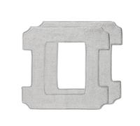 Chiffon De Vadrouille En Microfibre, Compatible Avec Ecovacs For Winbot W1 Pro / W1 / W2 Omni / W2, Utilisation De Remplacement De Robot De Nettoyage De Vitres(12pcs)