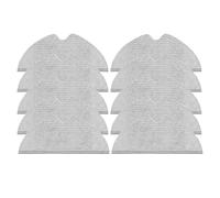 Chiffon de vadrouille lavable, Compatible avec MIJIA,1C 2C 1T STYTJ01ZHM STYTJ02ZHM Robot aspirateur, Compatible avec Dreame, F9 D9 lingettes pièces de chiffons(10pcs)
