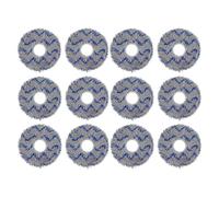 Chiffon de vadrouille, sacs à poussière, sac d'aspirateur, Compatible for ECOVACS DEEBOT N30 Omni, Robot aspirateur Accessoires(Mop Cloth 12pcs)